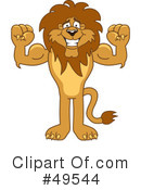 Lion Character Clipart #49544 by Mascot Junction