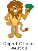 Lion Character Clipart #49560 by Mascot Junction