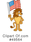 Lion Character Clipart #49564 by Mascot Junction