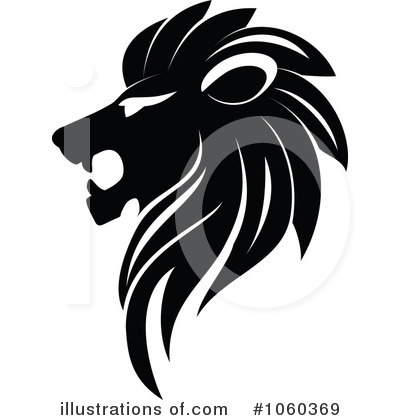Royalty-Free (RF) Lion Clipart Illustration by Vector Tradition SM - Stock Sample #1060369