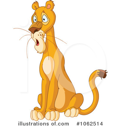 Royalty-Free (RF) Lion Clipart Illustration by yayayoyo - Stock Sample #1062514