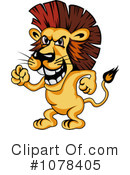 Lion Clipart #1078405 by Vector Tradition SM