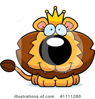 Male Lion Clipart #1111280 by Cory Thoman