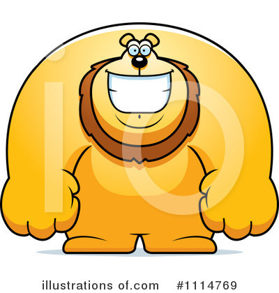 Royalty-Free (RF) Lion Clipart Illustration by Cory Thoman - Stock Sample #1114769