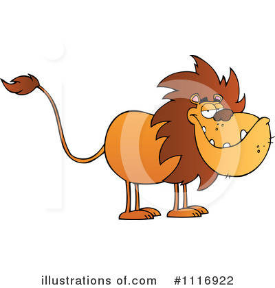 Lion Clipart #1116922 by Hit Toon