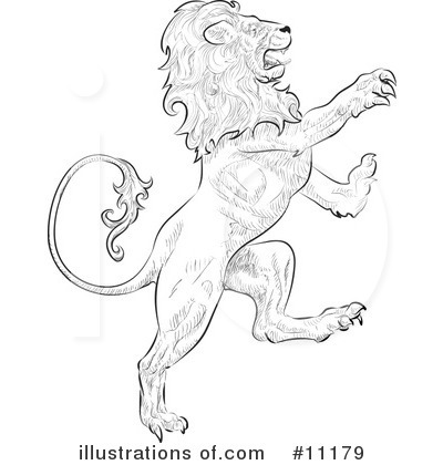 Royalty-Free (RF) Lion Clipart Illustration by AtStockIllustration - Stock Sample #11179