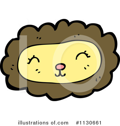 Royalty-Free (RF) Lion Clipart Illustration by lineartestpilot - Stock Sample #1130661