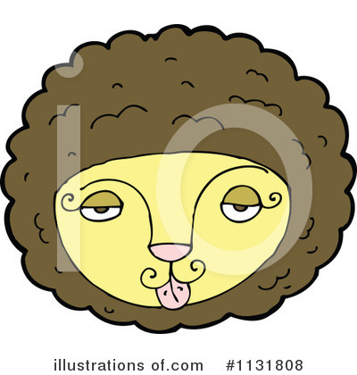 Royalty-Free (RF) Lion Clipart Illustration by lineartestpilot - Stock Sample #1131808
