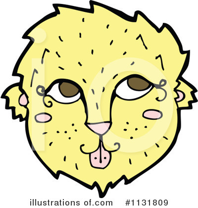Royalty-Free (RF) Lion Clipart Illustration by lineartestpilot - Stock Sample #1131809