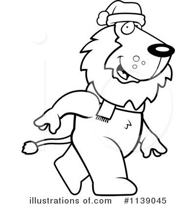 Royalty-Free (RF) Lion Clipart Illustration by Cory Thoman - Stock Sample #1139045