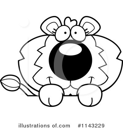 Royalty-Free (RF) Lion Clipart Illustration by Cory Thoman - Stock Sample #1143229