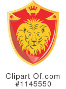 Lion Clipart #1145550 by patrimonio