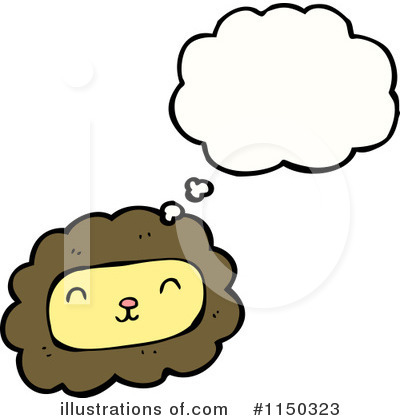 Royalty-Free (RF) Lion Clipart Illustration by lineartestpilot - Stock Sample #1150323