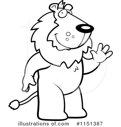 Royalty-Free (RF) Lion Clipart Illustration by Cory Thoman - Stock Sample #1151387