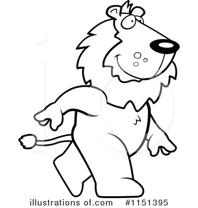 Royalty-Free (RF) Lion Clipart Illustration by Cory Thoman - Stock Sample #1151395