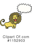 Lion Clipart #1152903 by lineartestpilot