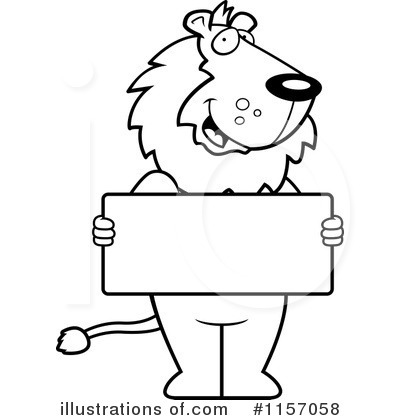 Royalty-Free (RF) Lion Clipart Illustration by Cory Thoman - Stock Sample #1157058