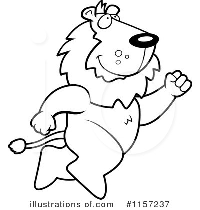 Royalty-Free (RF) Lion Clipart Illustration by Cory Thoman - Stock Sample #1157237