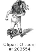 Lion Clipart #1203554 by Prawny Vintage