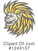 Lion Clipart #1243137 by patrimonio