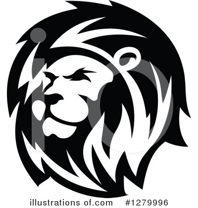 Lions Clipart #1279996 by Vector Tradition SM