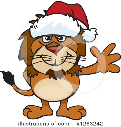 Royalty-Free (RF) Lion Clipart Illustration by Dennis Holmes Designs - Stock Sample #1283242