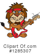 Lion Clipart #1285307 by Dennis Holmes Designs