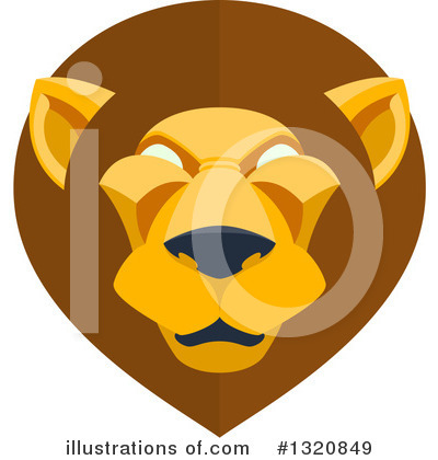 Lion Clipart #1320849 by AtStockIllustration