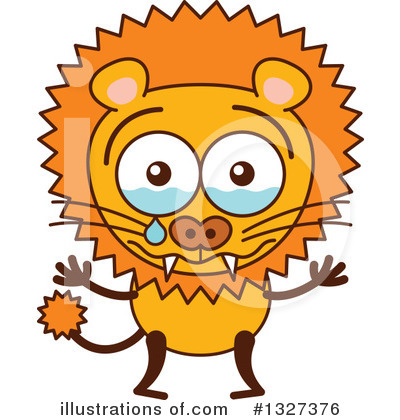 Royalty-Free (RF) Lion Clipart Illustration by Zooco - Stock Sample #1327376