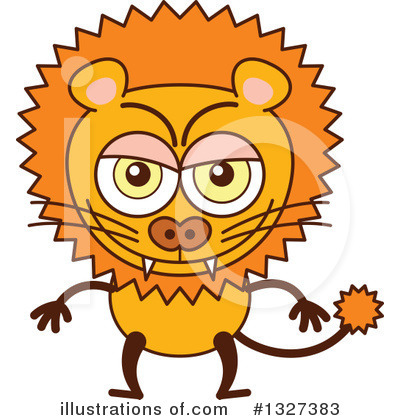 Lion Clipart #1327383 by Zooco
