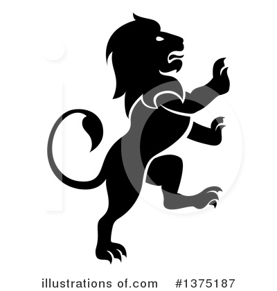 Royalty-Free (RF) Lion Clipart Illustration by AtStockIllustration - Stock Sample #1375187