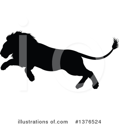 Royalty-Free (RF) Lion Clipart Illustration by AtStockIllustration - Stock Sample #1376524