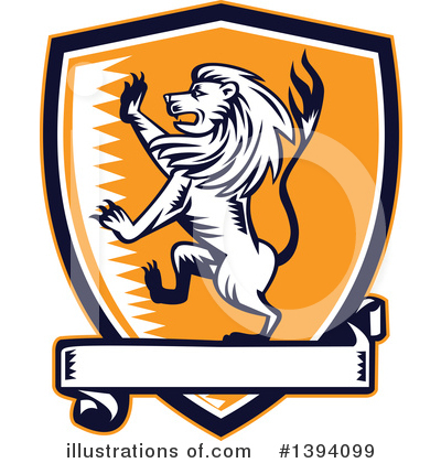 Male Lion Clipart #1394099 by patrimonio