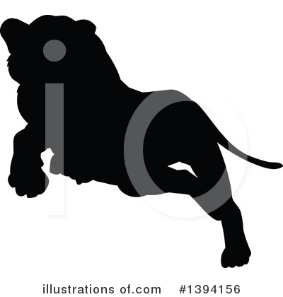 Royalty-Free (RF) Lion Clipart Illustration by AtStockIllustration - Stock Sample #1394156