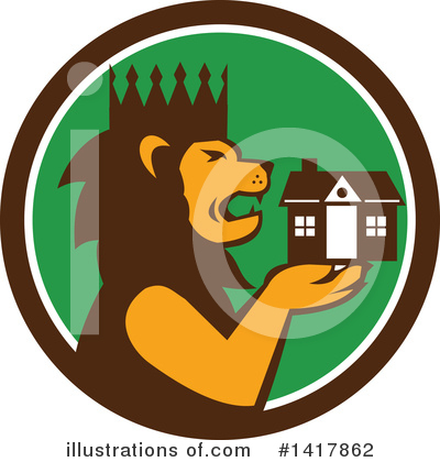 Lion King Clipart #1417862 by patrimonio