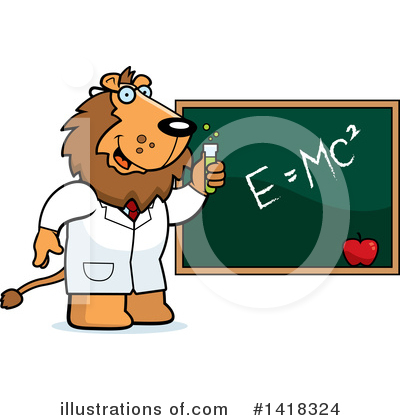 Royalty-Free (RF) Lion Clipart Illustration by Cory Thoman - Stock Sample #1418324