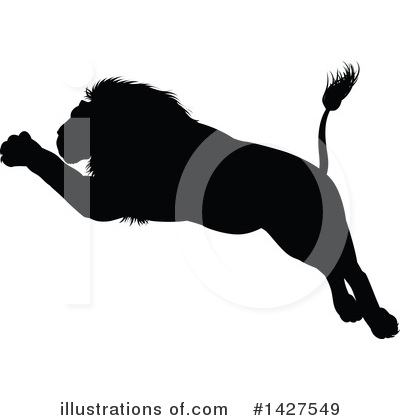 Royalty-Free (RF) Lion Clipart Illustration by AtStockIllustration - Stock Sample #1427549