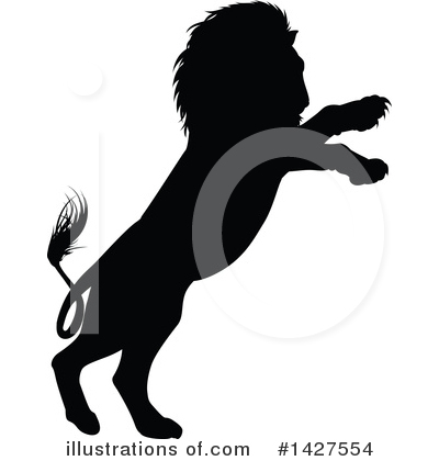 Royalty-Free (RF) Lion Clipart Illustration by AtStockIllustration - Stock Sample #1427554
