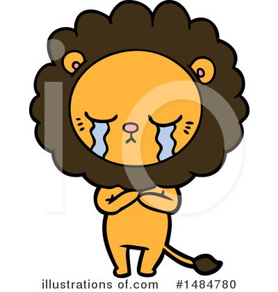 Royalty-Free (RF) Lion Clipart Illustration by lineartestpilot - Stock Sample #1484780