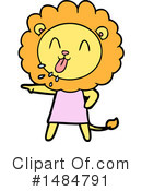 Lion Clipart #1484791 by lineartestpilot