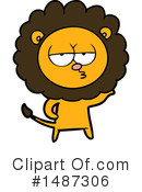 Lion Clipart #1487306 by lineartestpilot