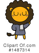Lion Clipart #1487314 by lineartestpilot