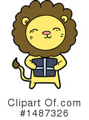 Lion Clipart #1487326 by lineartestpilot