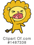 Lion Clipart #1487338 by lineartestpilot