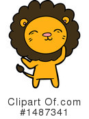 Lion Clipart #1487341 by lineartestpilot