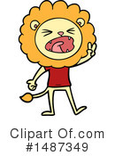 Lion Clipart #1487349 by lineartestpilot