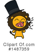 Lion Clipart #1487359 by lineartestpilot
