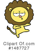 Lion Clipart #1487727 by lineartestpilot