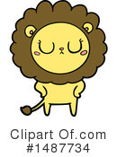 Lion Clipart #1487734 by lineartestpilot