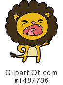 Lion Clipart #1487736 by lineartestpilot